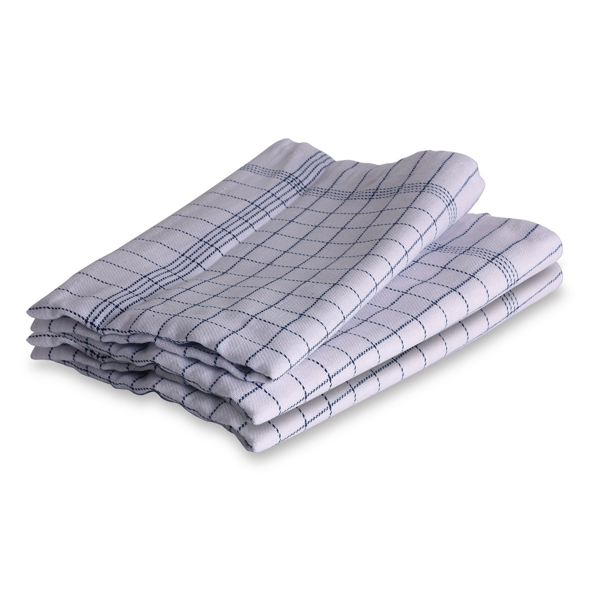 Billede af Kokkeviskestykker | 3 stk. | 50Ã100 cm | Hvid/blå