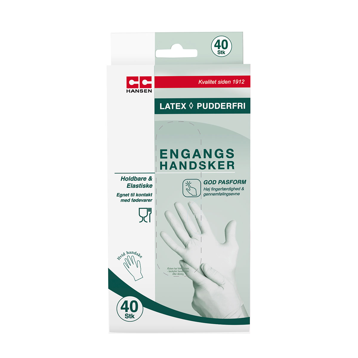 Engangshandsker | Latex | CC Hansen
