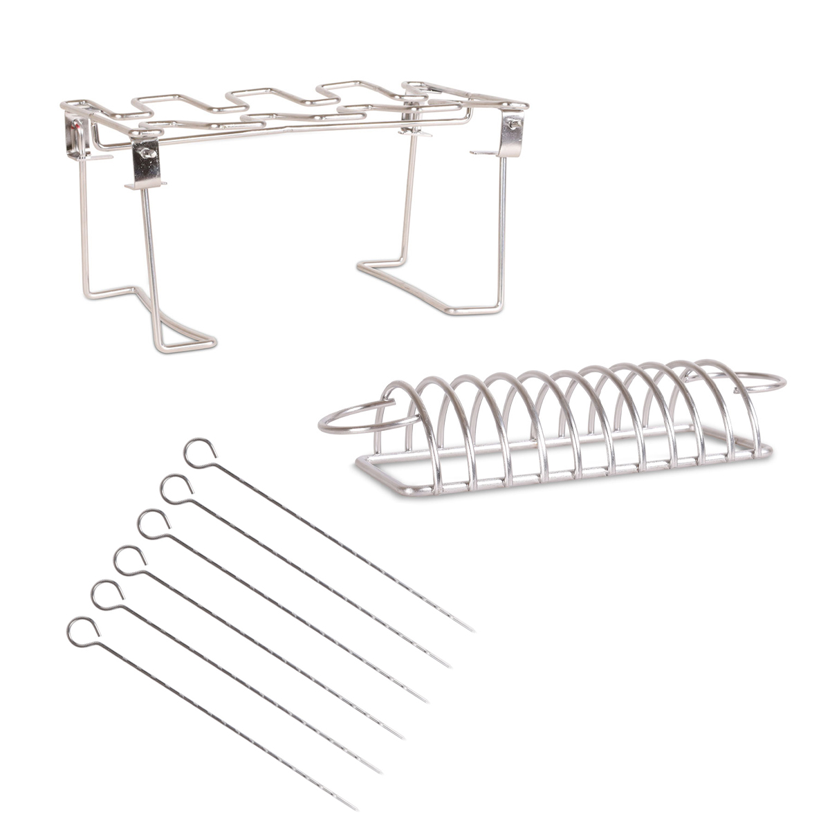 Billede af Holder til stegt flæsk - Holder til kyllingelår - Madspyd