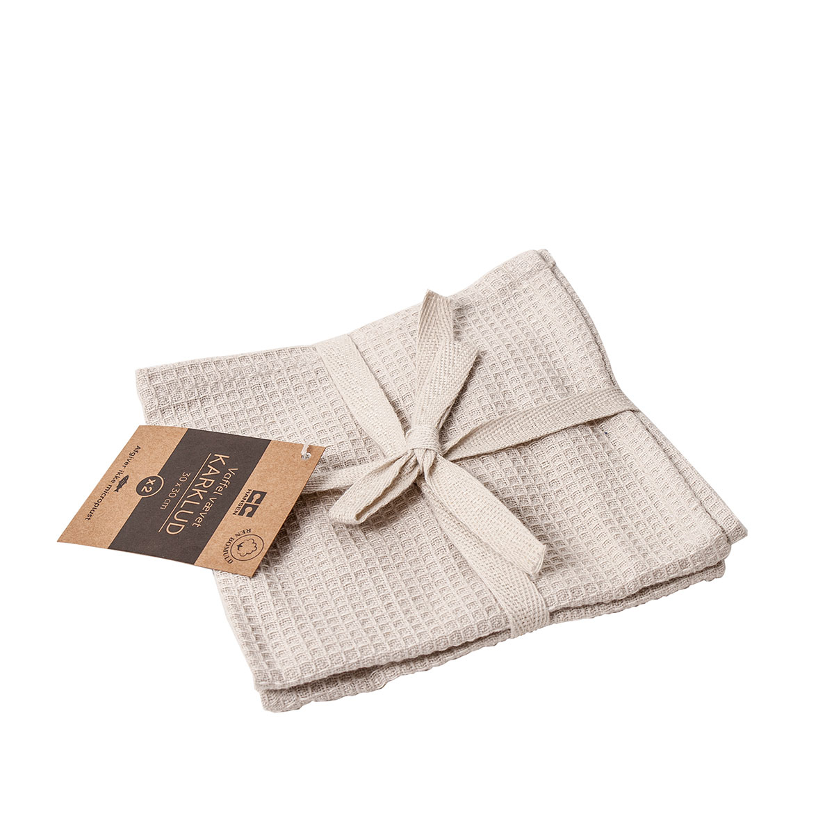 Billede af Karklud, vaffelvævet | 2 stk. | CC Hansen