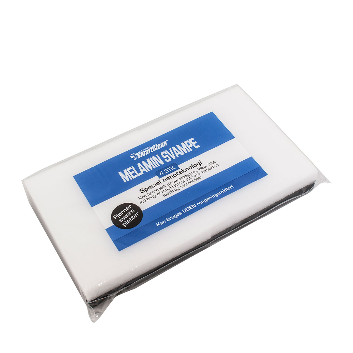 Billede af Melaminsvampe | 4 stk. | SmartClean | CC Hansen