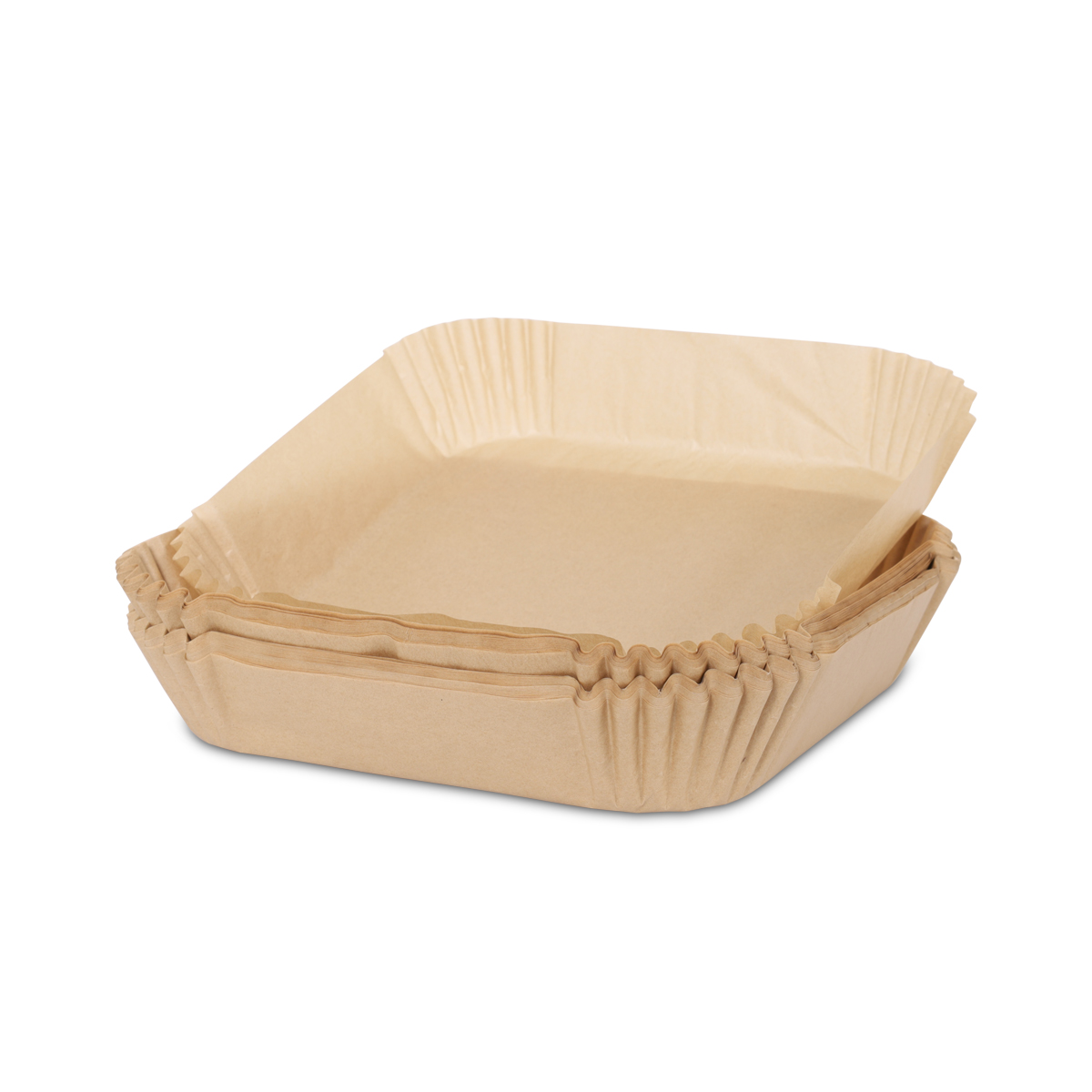 Billede af Airfryer Papirforme ubleget | Kvadratiske | 100 stk