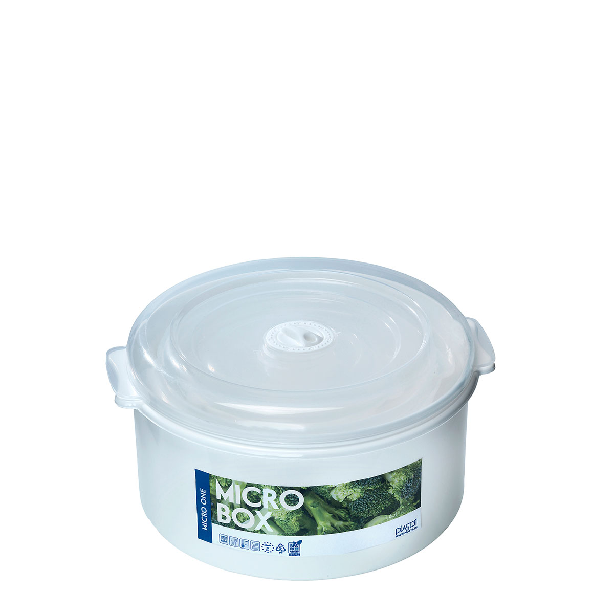 Billede af Microbox | 1,65 l | Rund | Plast1