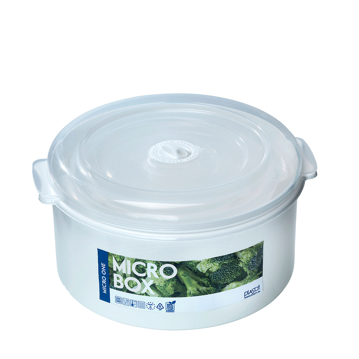 Billede af Microbox | 2,75 l | Rund | Plast1